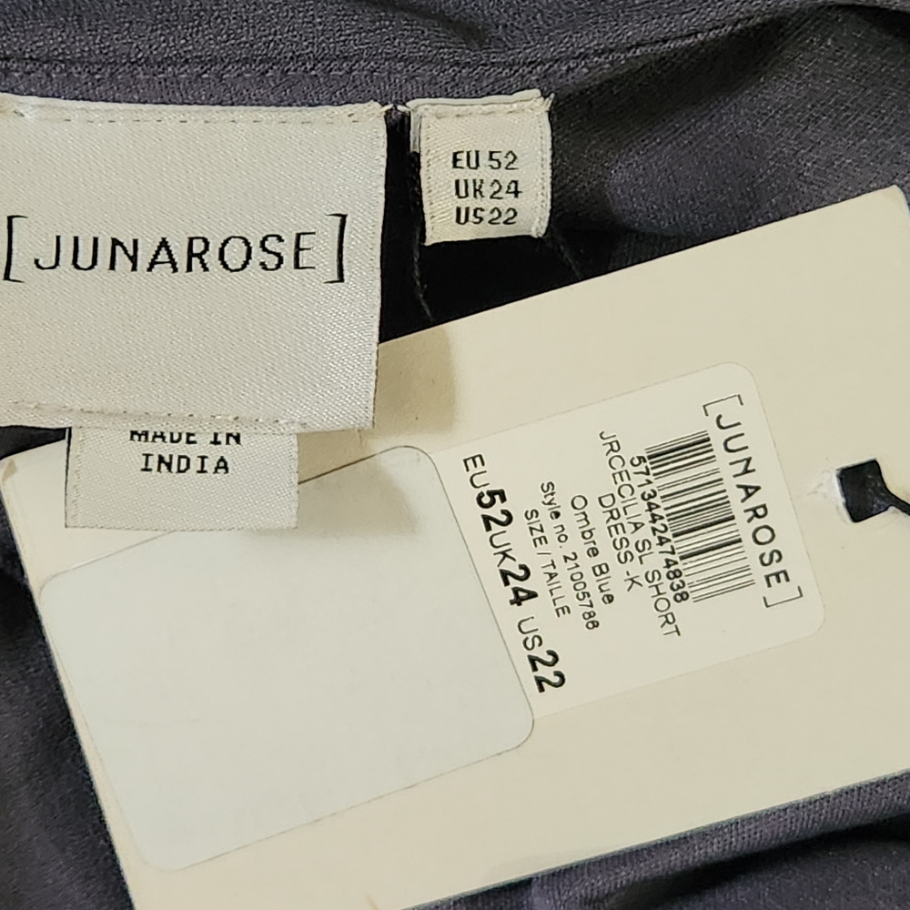 JUNAROSE Sleeveless Casual Dress - Size 22 - Picture 9 of 11